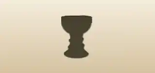 Goblet silhouette