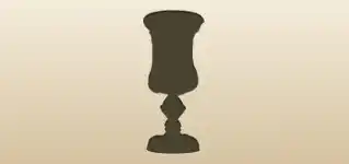 Goblet silhouette