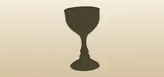 Goblet silhouette