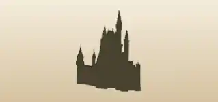 Castle silhouette