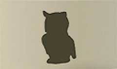Owl silhouette #2