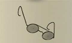 Eyeglasses silhouette #1