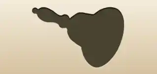 ベルのシルエット