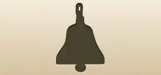 ベルのシルエット