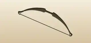 弓のシルエット