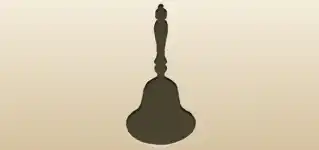 ベルのシルエット