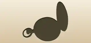 懐中時計のシルエット