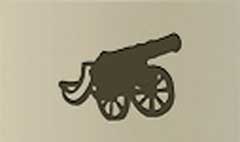 Cannon silhouette