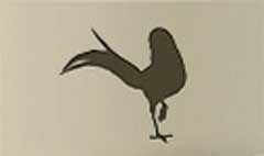 Pheasant silhouette