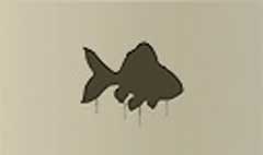 Fish silhouette #1