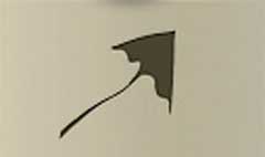 Kite silhouette #3