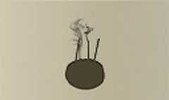 Incense Holder silhouette