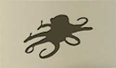 Octopus silhouette #4