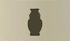 Vase silhouette #4