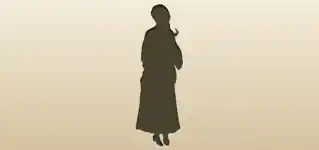 バリー博士のシルエット