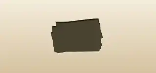 Letters silhouette