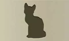 キツネのシルエット