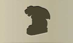 Gargoyle silhouette