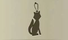 キツネのシルエット