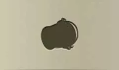 バケツのシルエット