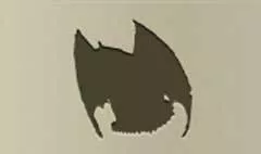 ガーゴイルのシルエット