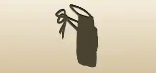 Apron silhouette