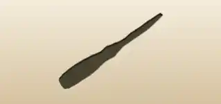 Chisel silhouette