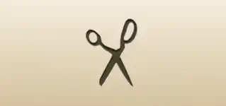 Scissors silhouette