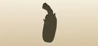 Revolver silhouette