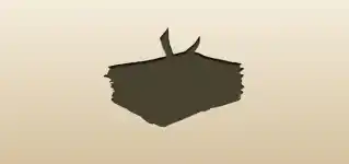 Letters silhouette