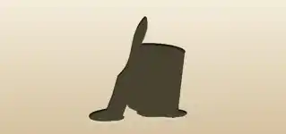 Can of Paint silhouette