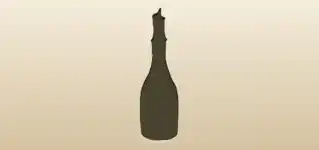 Bottle silhouette