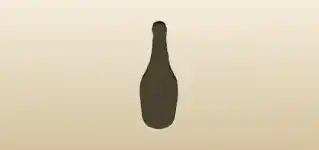 Bottle silhouette