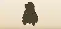 人形のシルエット