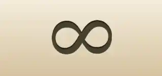 Infinity Symbol silhouette