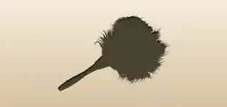 Feather Duster silhouette