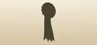 Award Ribbon silhouette
