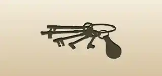 Keys silhouette