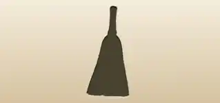 Whisk Broom silhouette