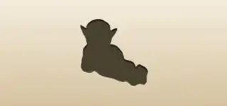 Troll silhouette