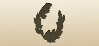 Laurel Wreath silhouette
