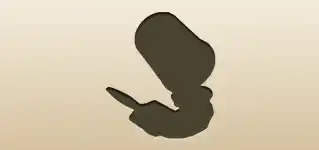 Can of Paint silhouette