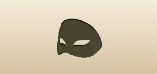 Mask silhouette