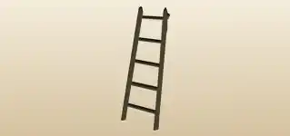 Ladder silhouette