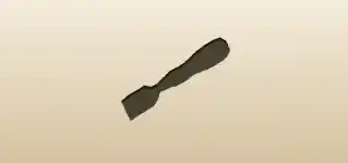 Chisel silhouette