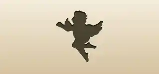 Angel silhouette