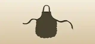 Apron silhouette