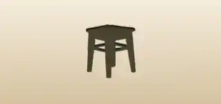 Stool silhouette