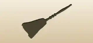 Whisk Broom silhouette