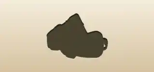 Respirator silhouette